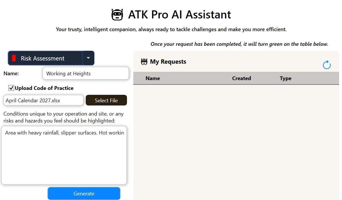 AI Safety Generator
